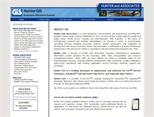 Tablet Screenshot of hunter-gis.com